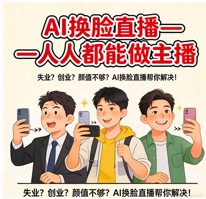 AI换脸直播，人人都能做主播-源研社